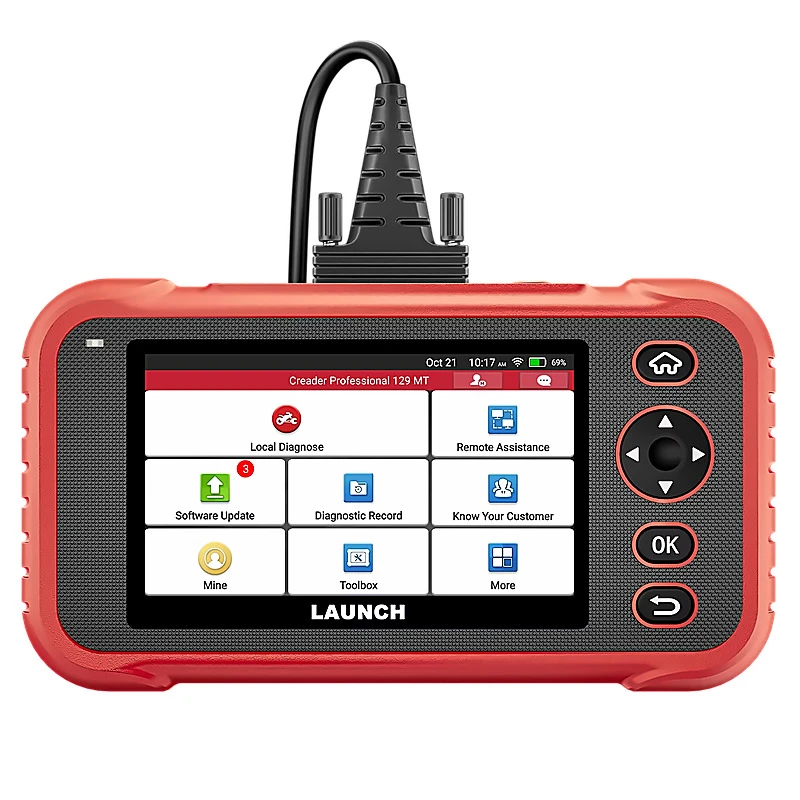 LAUNCH X431 CRP129 MT OBD Scanner | Universal Motorcycle Diagnostic Tool for Yamaha & Harley